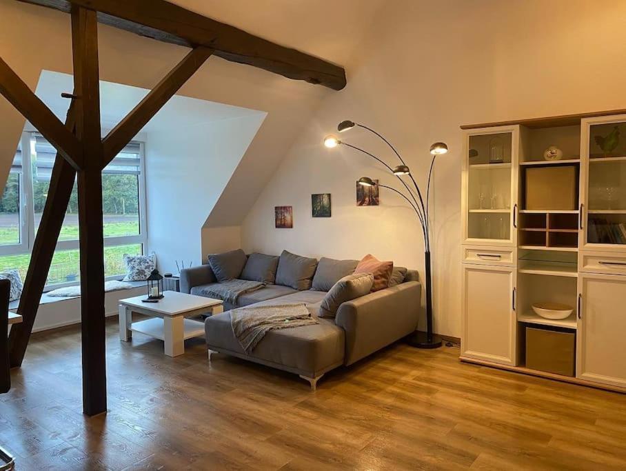 Wunderschoene Ferienwohnung Auf Dem Bauernhof Greven Eksteriør billede