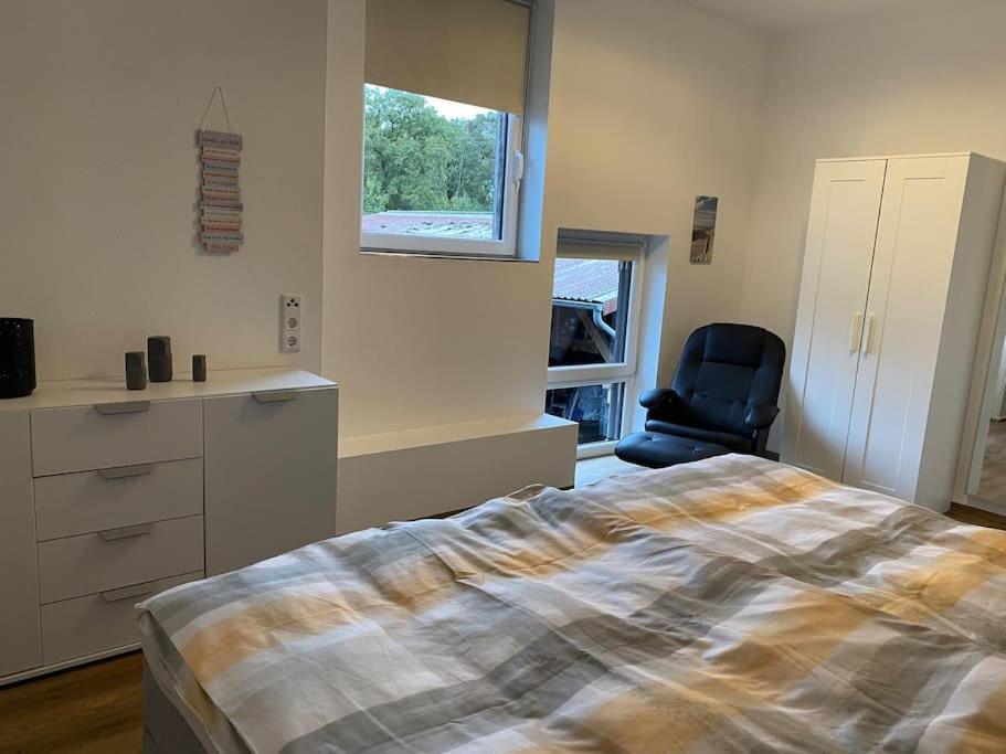 Wunderschoene Ferienwohnung Auf Dem Bauernhof Greven Eksteriør billede