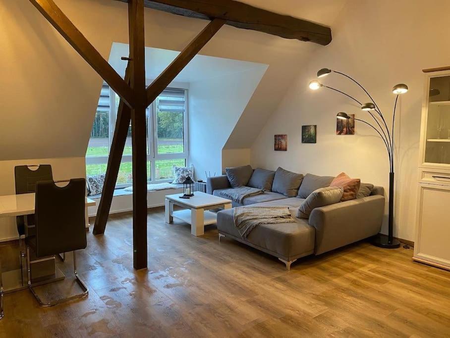 Wunderschoene Ferienwohnung Auf Dem Bauernhof Greven Eksteriør billede